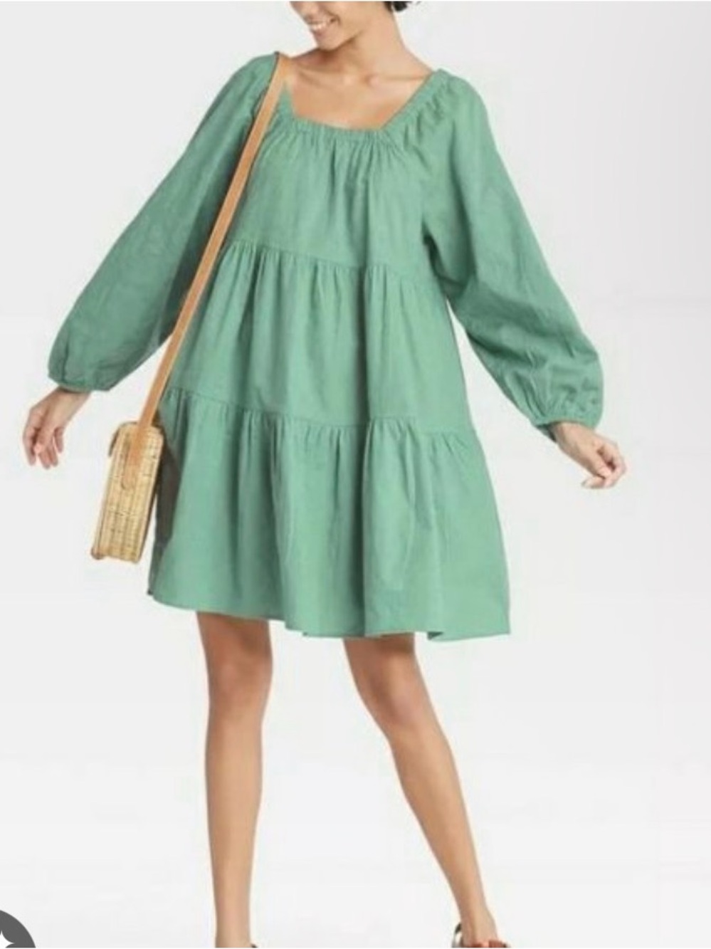 NWT Universal Thread Mint Green Elastic Waist Dress